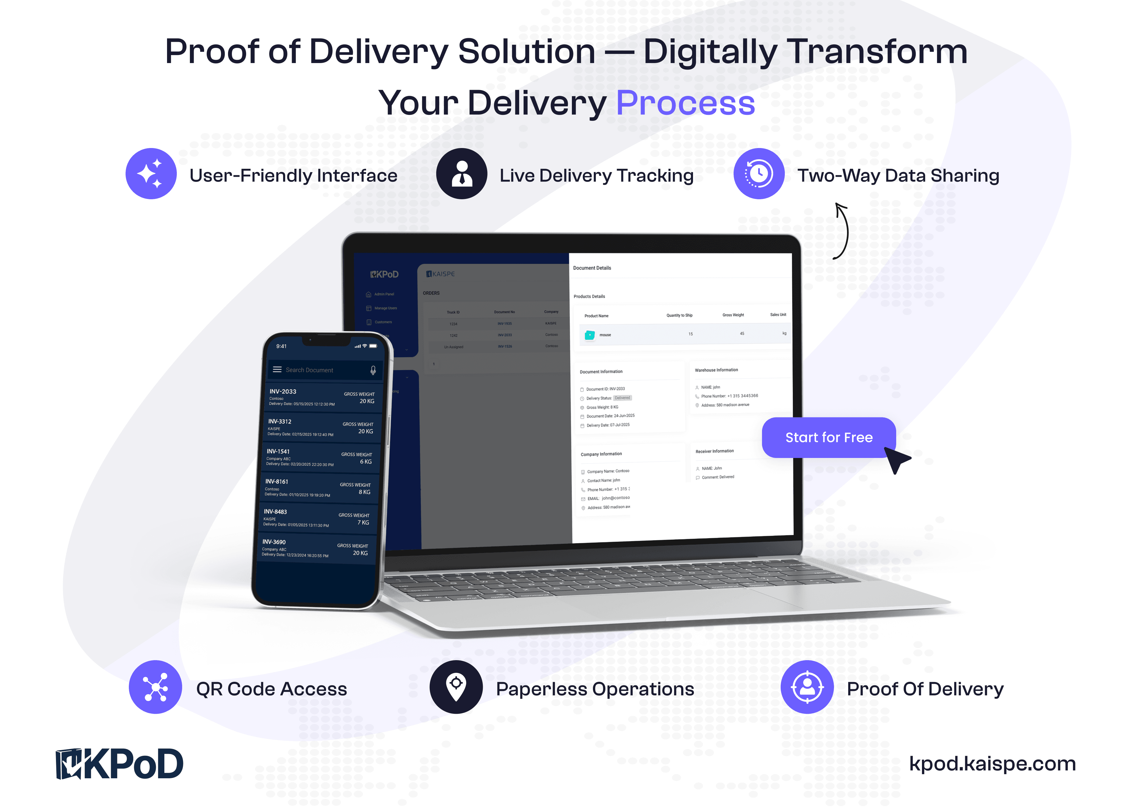 KPoD Delivery Status