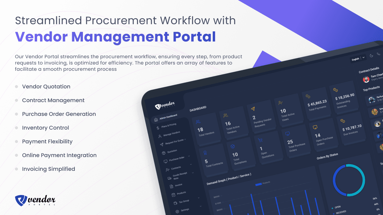 Vendor Portal - User Management
